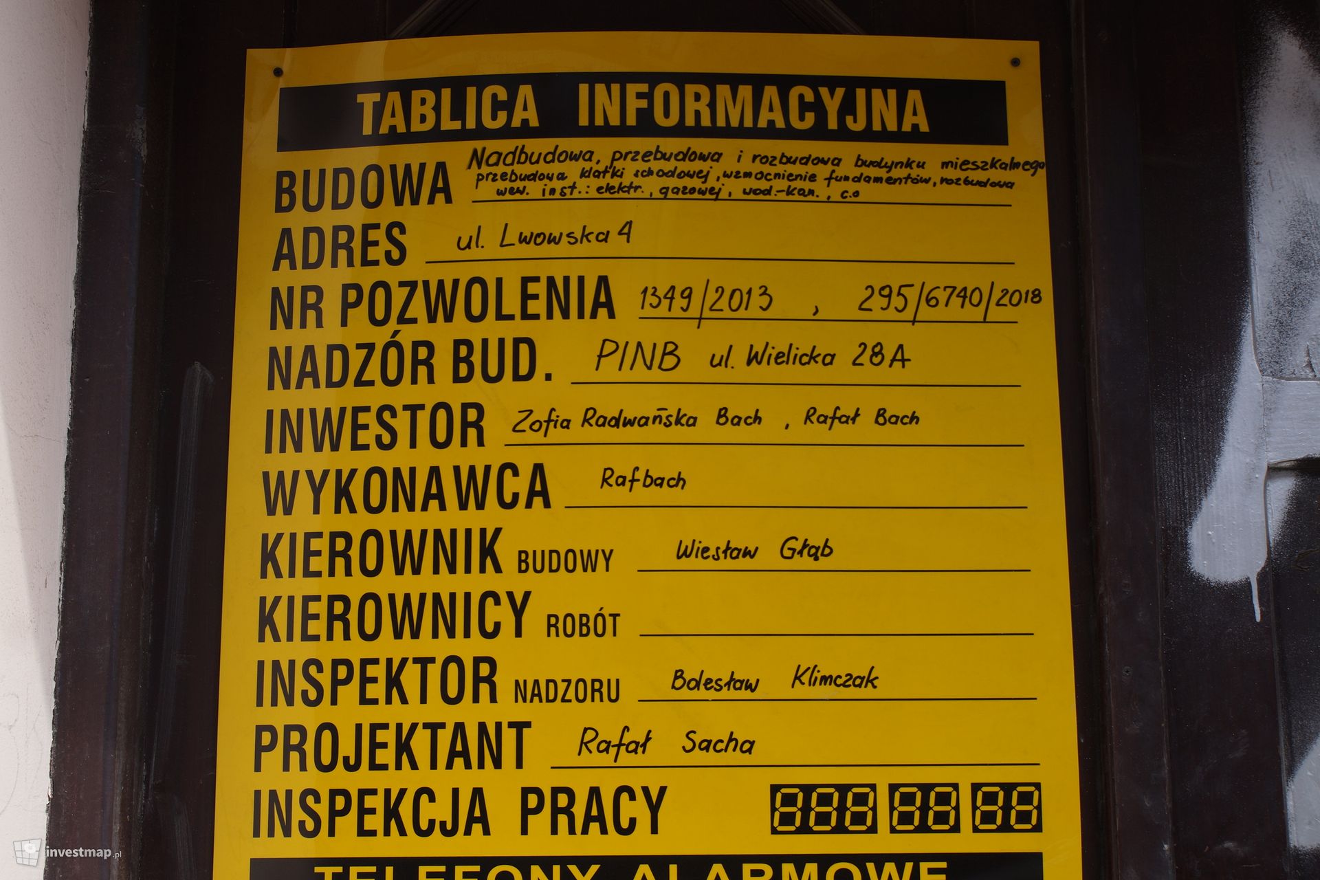 [Kraków] Remont Kamienicy, ul. Lwowska 4
