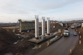 Trwa budowa Wschodniej Obwodnicy Krakowa, czyli krakowskiego odcinka drogi ekspresowej S7 [ZDJĘCIA]