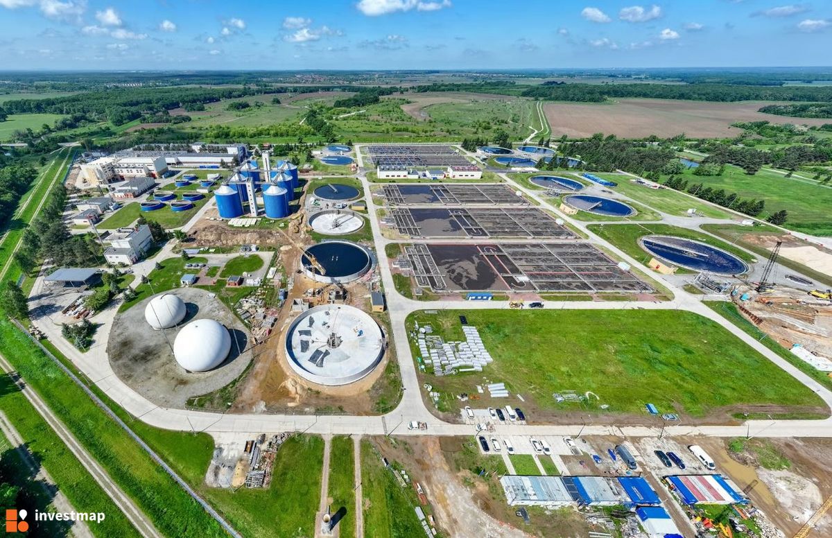 Zdjęcie Rozbudowa oczyszczalni ścieków "Janówek" fot. Orzech 