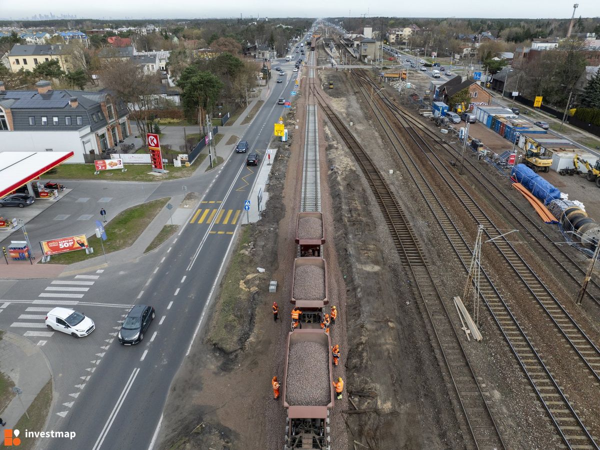 Zdjęcie Modernizacja linii kolejowej Warszawa Wawer – Otwock  fot. Orzech 