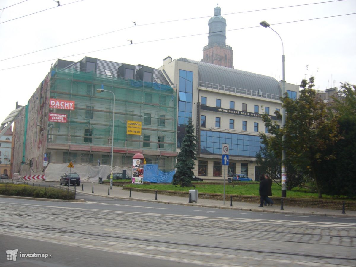 Zdjęcie [Wrocław] Hotel, ul. Łazienna fot. Orzech 