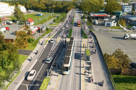 We Wrocławiu trwa budowa trasy autobusowo-tramwajowej na Swojczyce [FILM+WIZUALZIACJE]