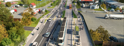 Trwa budowa Trasy Autobusowo-Tramwajowej na Swojczyce [FILM+WIZUALIZACJE]