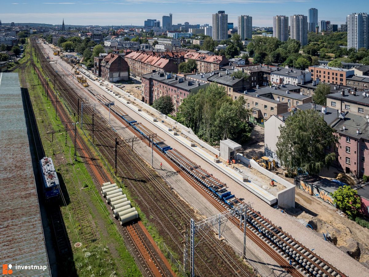 Zdjęcie Modernizacja linii Będzin – Katowice Piotrowice fot. Orzech 