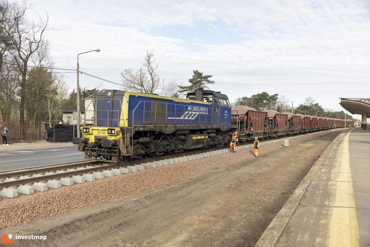 Zdjęcie Modernizacja linii kolejowej Warszawa Wawer – Otwock  fot. Orzech 