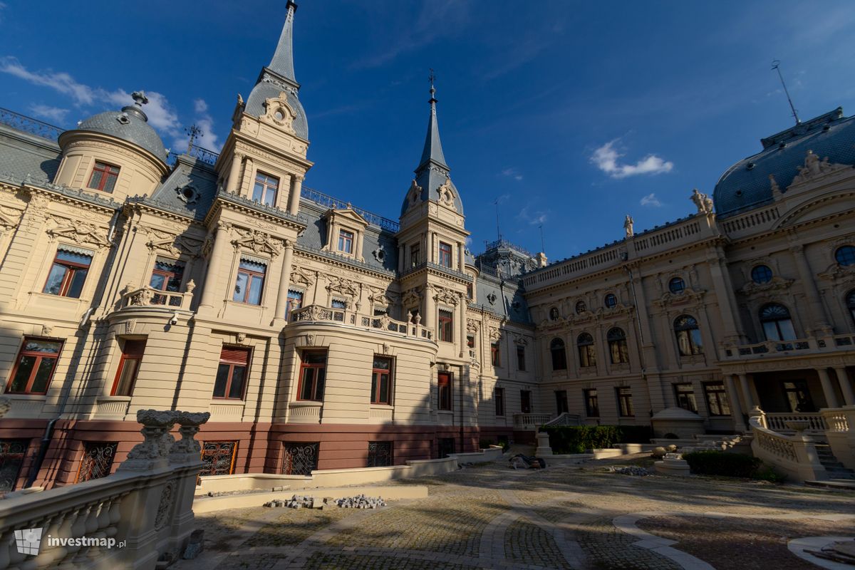 Zdjęcie Pałac Izreala Poznańskiego (remont) fot. Jakub Zazula 