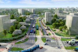 Krok po kroku budowa linii tramwajowej KST IV do Mistrzejowic zbliża się do końca [FILM]