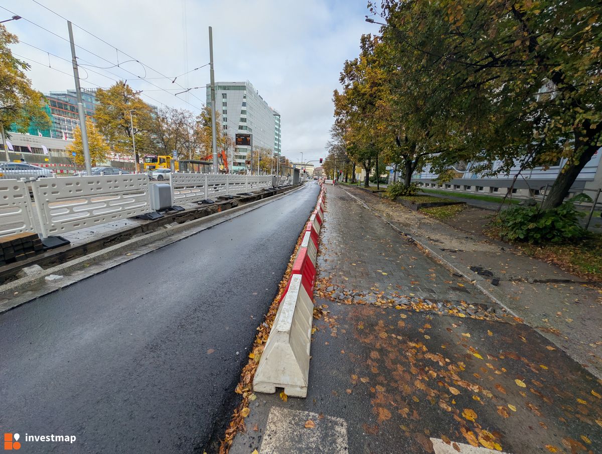 Zdjęcie Przebudowa ul. Powstańców Śląskich fot. Jan Augustynowski