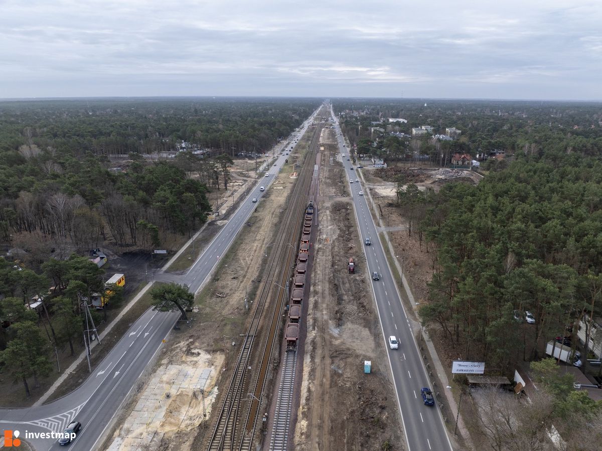 Zdjęcie Modernizacja linii kolejowej Warszawa Wawer – Otwock  fot. Orzech 