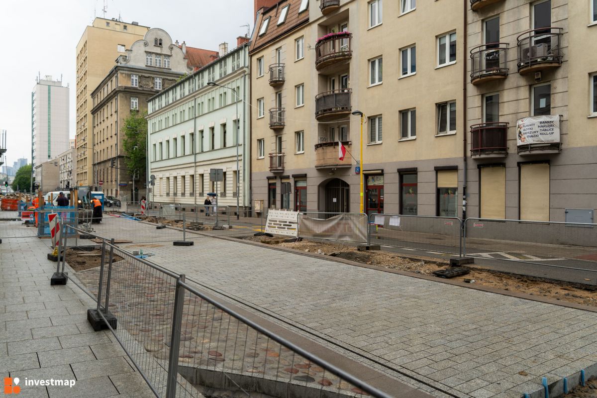 Zdjęcie Remont Okrzei fot. Orzech 