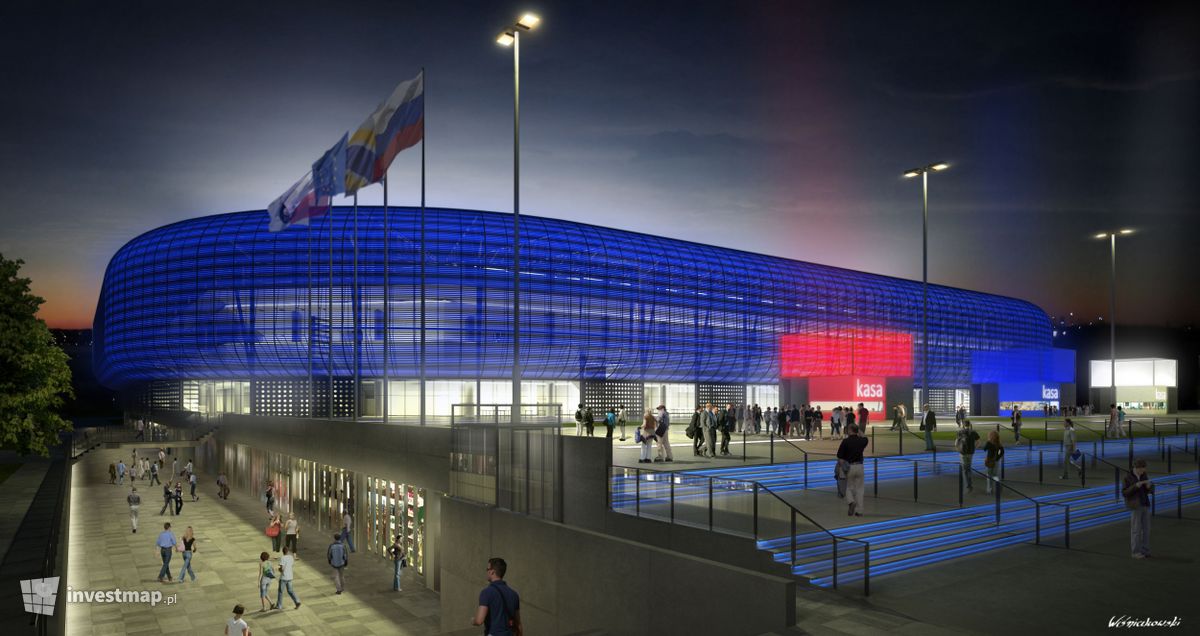 Wizualizacja [Zabrze] Stadion Górnika Zabrze (modernizacja) dodał Lukander 