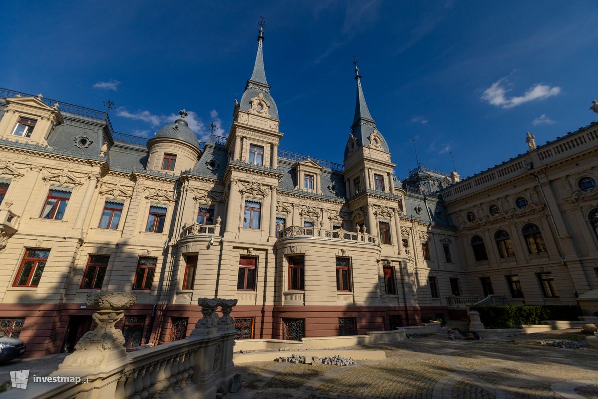 Zdjęcie Pałac Izreala Poznańskiego (remont) fot. Jakub Zazula 