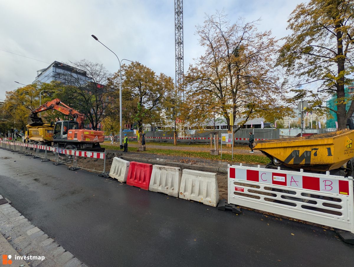 Zdjęcie Przebudowa ul. Powstańców Śląskich fot. Jan Augustynowski