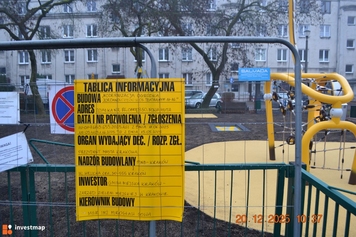 Zdjęcie Ogród Jordanowski, Os. Teatralne fot. Damian Daraż 