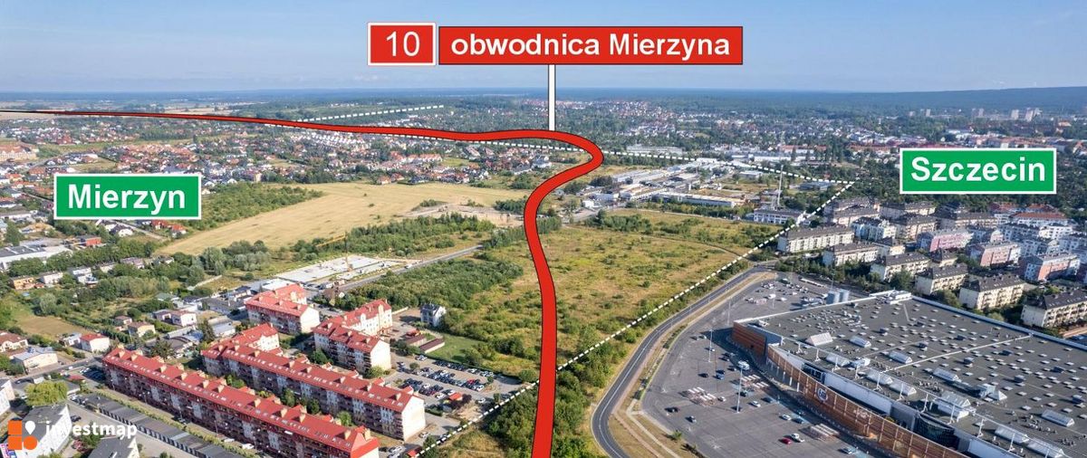 Wizualizacja DK10 obwodnica Mierzyna dodał Orzech 