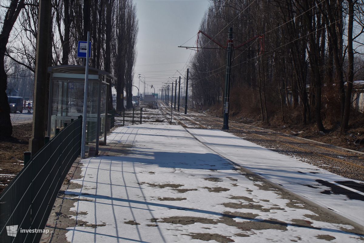 Zdjęcie  Pętla tramwajowa Pleszów fot. Damian Daraż 