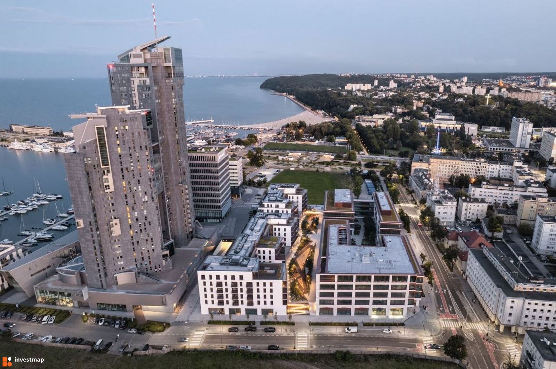 Biurowiec II etapu kompleksu Waterfront w Gdyni niemal w pełni wynajęty