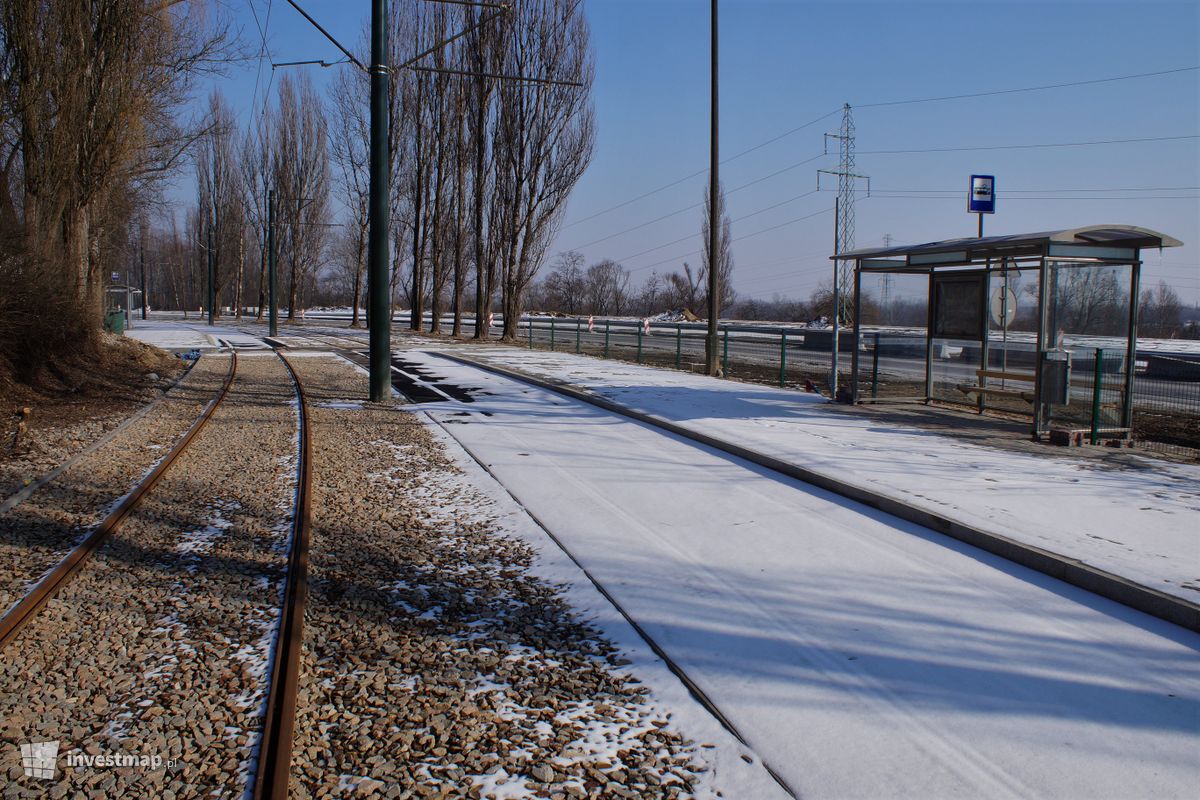 Zdjęcie  Pętla tramwajowa Pleszów fot. Damian Daraż 