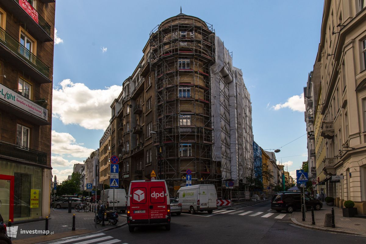 Zdjęcie [Warszawa] Remont Mokotowskiej 61 / Wilczej 5 fot. Jakub Zazula 