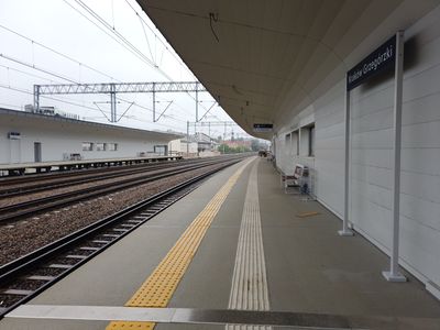 W Krakowie trwają prace związane z budową nowego przystanku kolejowego Grzegórzki [ZDJĘCIA]