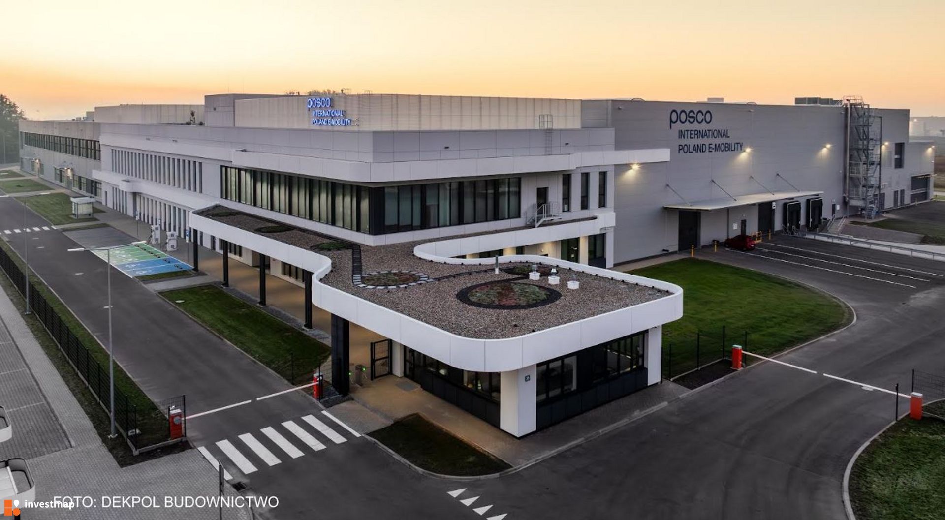 Fabryka koreańskiej firmy POSCO International Poland E-Mobility gotowa!