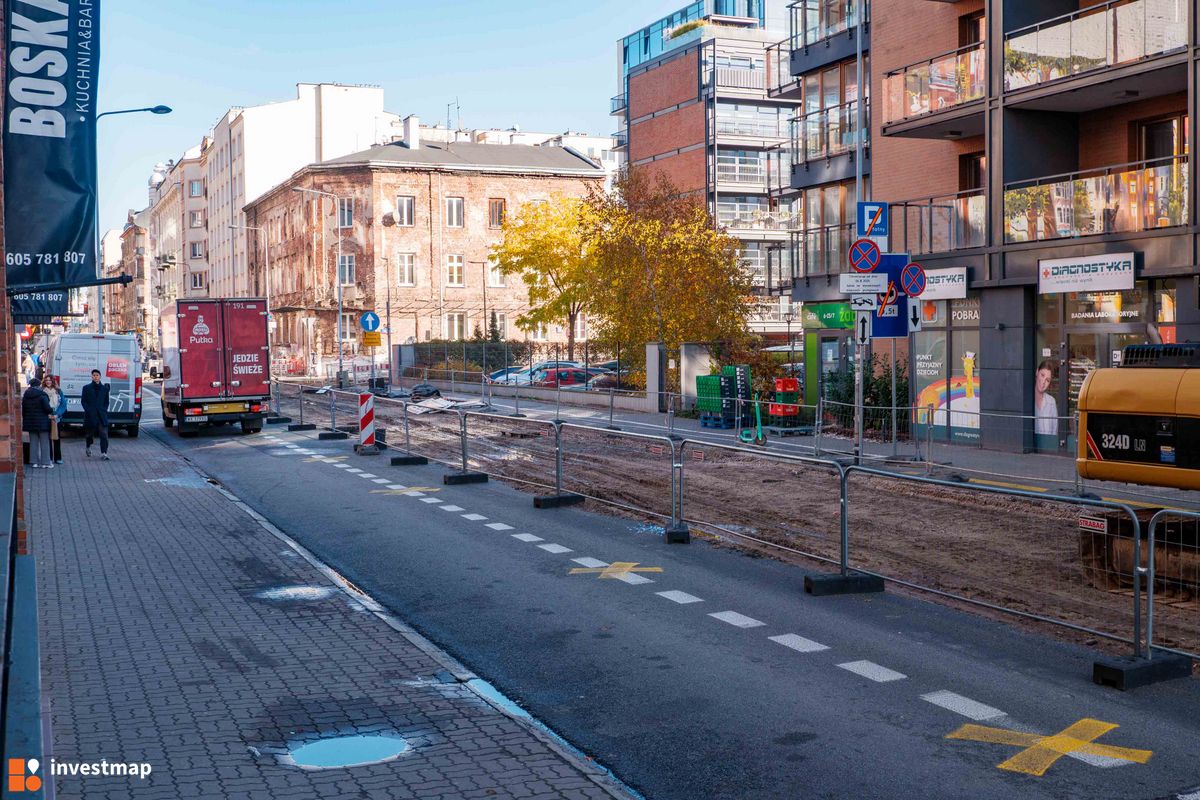 Zdjęcie Remont Okrzei fot. Jakub Zazula 