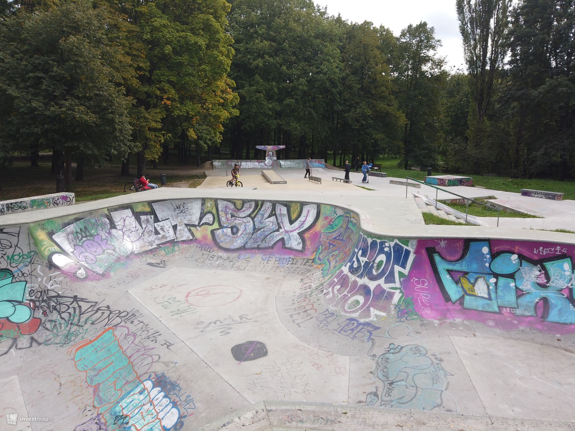 Skatepark, Park Lotników 