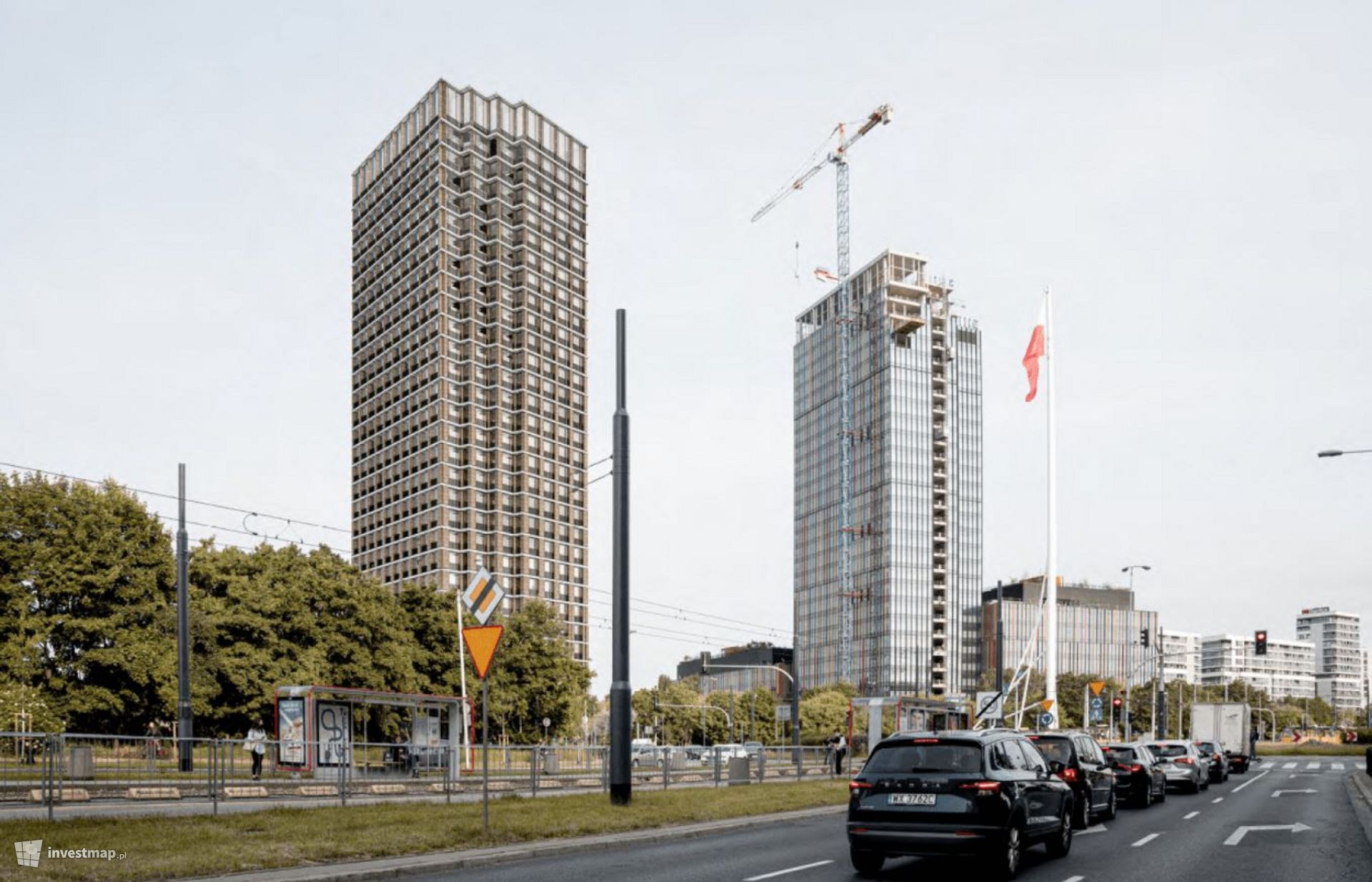 W Warszawie może powstać nowy wieżowiec w ramach specustawy Lex Deweloper 