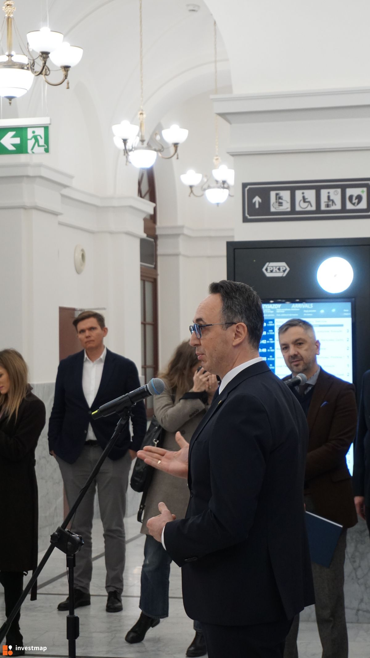 Zdjęcie Dworzec kolejowy w Skierniewicach fot. Wojciech Jenda