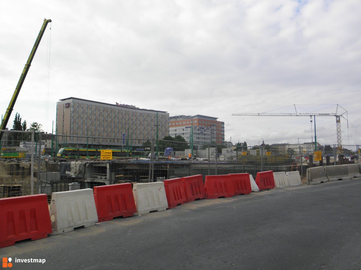 Zdjęcie [Poznań] Przebudowa węzła Rondo Kaponiera fot. PieEetrek 