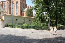 [Kraków] Remont Konserwatorski Muru, ul Sienna - Dominikańska