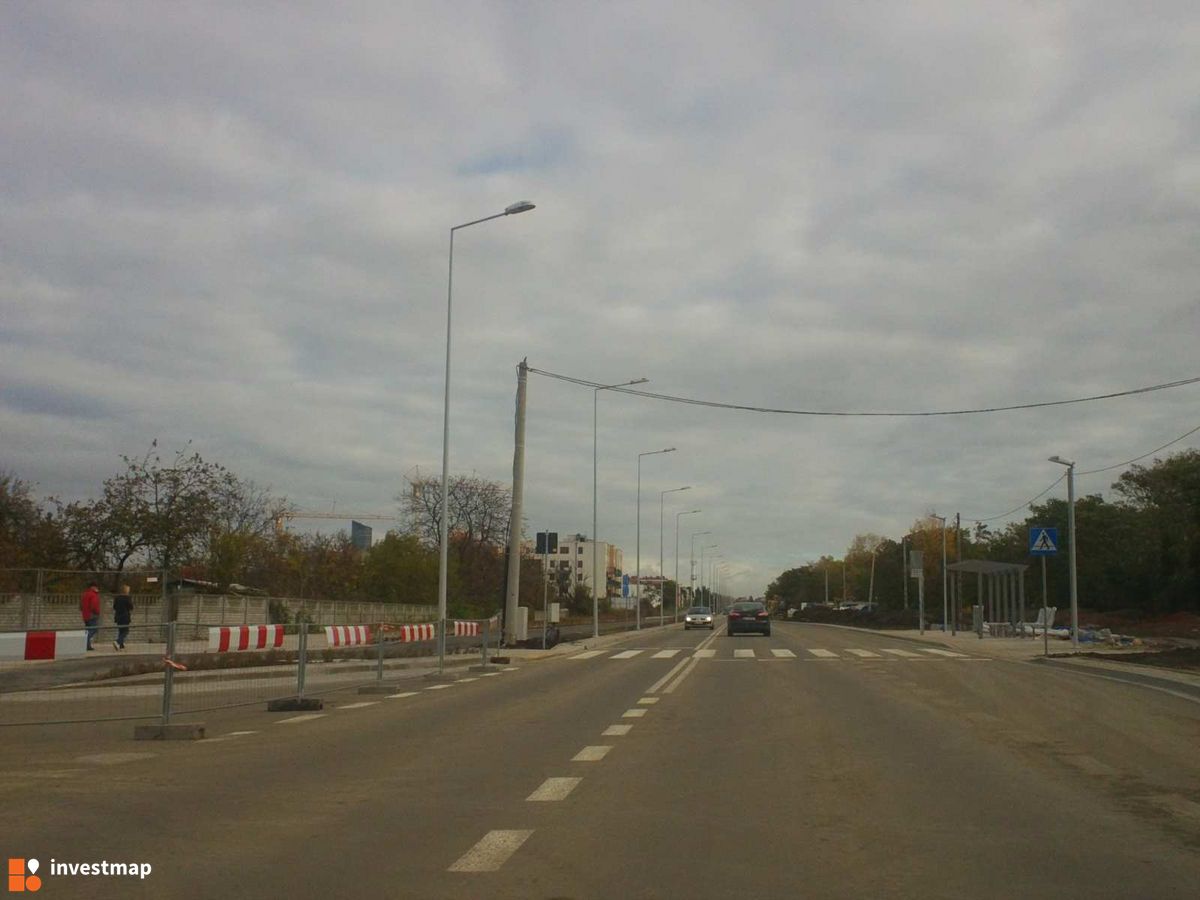Zdjęcie [Wrocław] Połączenie Krzyki-Oporów (Most na Ślęzie w ciągu ul. Racławickiej i Al. Piastów) fot. Orzech 