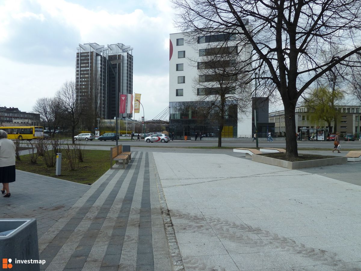 Zdjęcie [Katowice] Remont skweru "Sokolska Łąka", ul. Sokolska fot. Krypton 