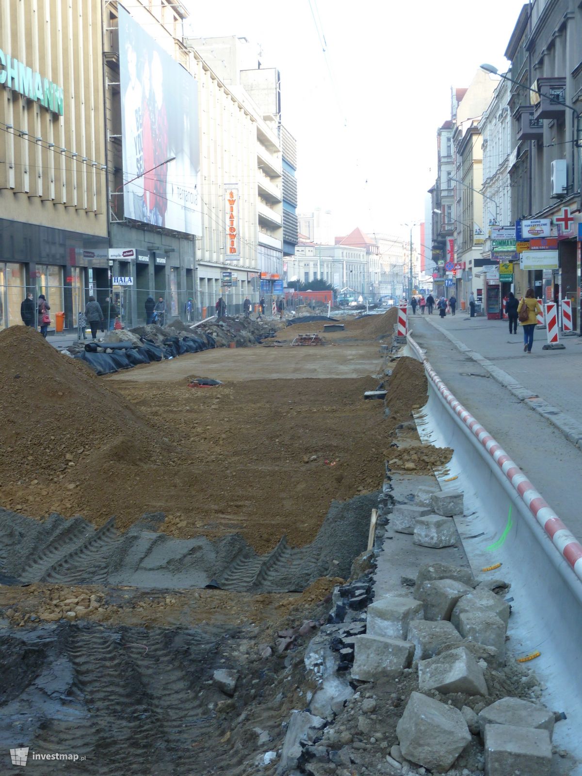 Zdjęcie [Katowice] Przebudowa ulicy 3-go Maja oraz placu Wolności fot. Krypton 