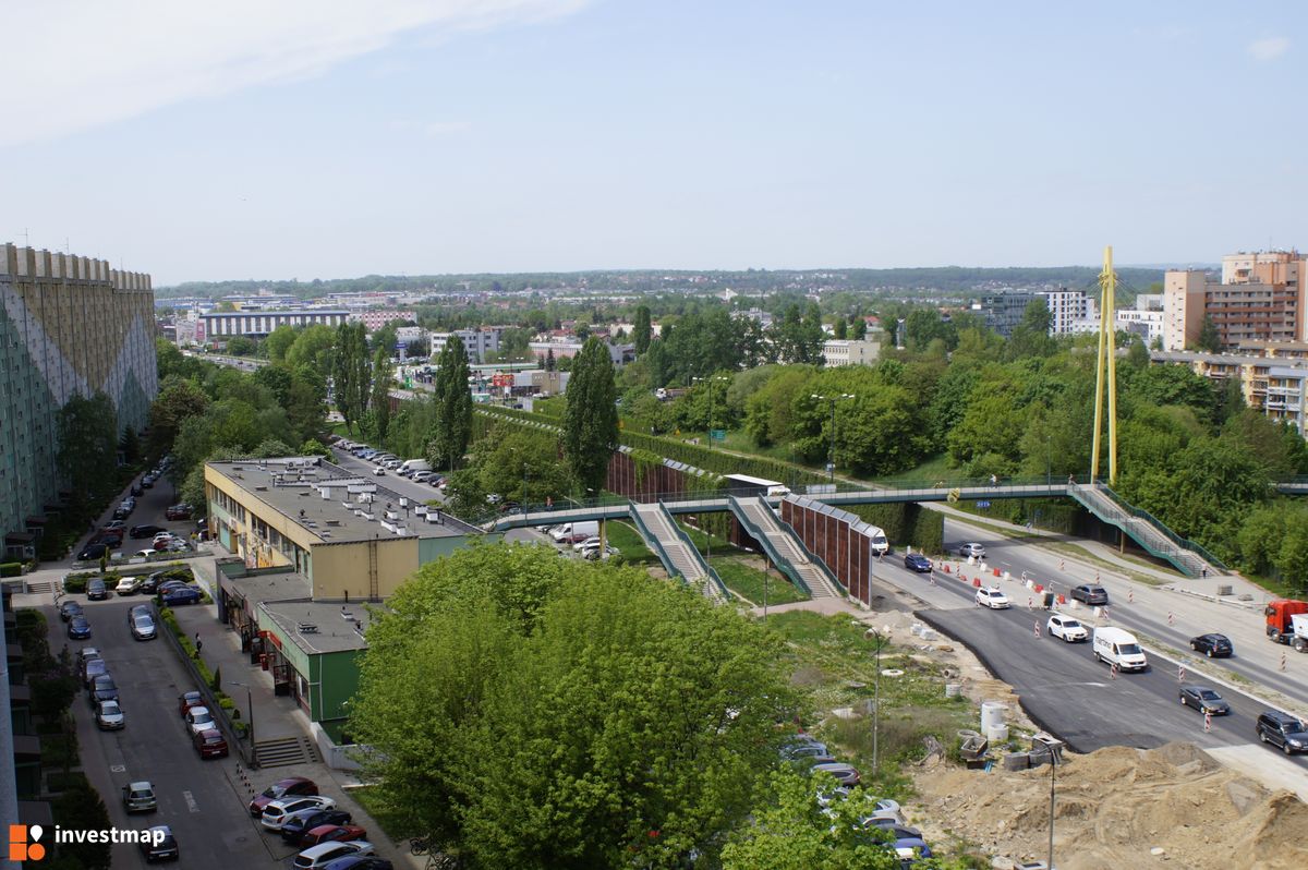 Zdjęcie Kładka dla pieszych, ul. Opolska fot. Damian Daraż 