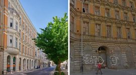 Kamienica po wybuchu gazu przy ul. Nawrot w Łodzi odzyskuje świetność po 30 latach w ruinie [ZDJĘCIA]