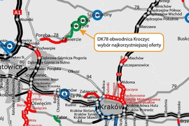 DK78 obwodnica Kroczyc