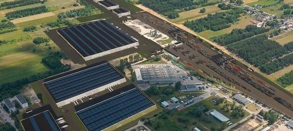 Wielka inwestycja w Radomiu. Powstanie park logistyczno-produkcyjny i terminal kontenerowy intermodalny [WIZUALIZACJE]