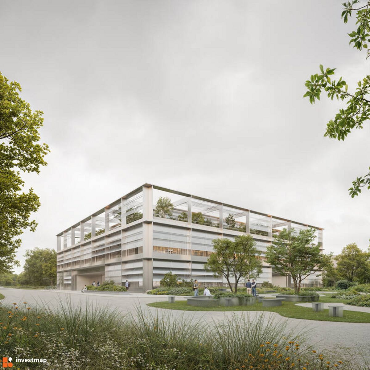 Wizualizacja Centrum Mikro Elektroniki, Mikro Systemów i Mikro Inżynierii dodał Wojciech Jenda