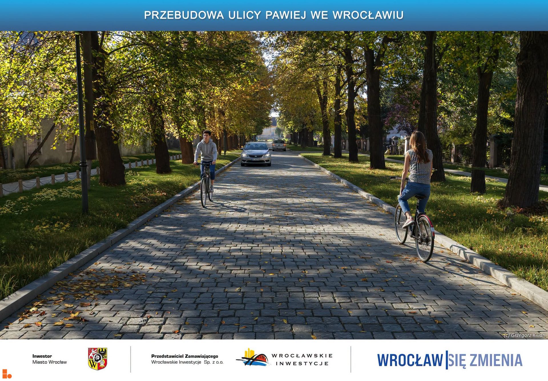 Rusza remont ulicy Pawiej na wrocławskich Wojszycach 