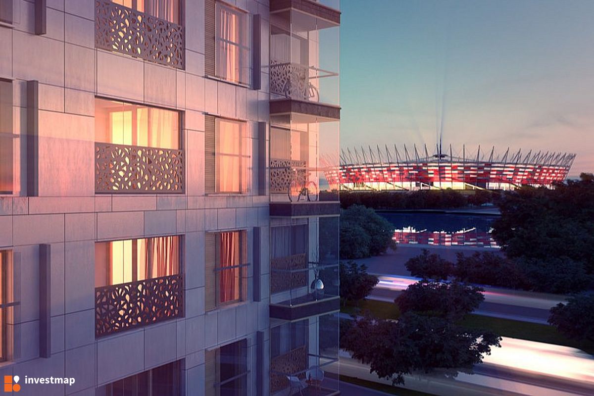 Wizualizacja [Warszawa] Kompleks apartamentowo-biurowy "Solec Residence" dodał Jan Hawełko 