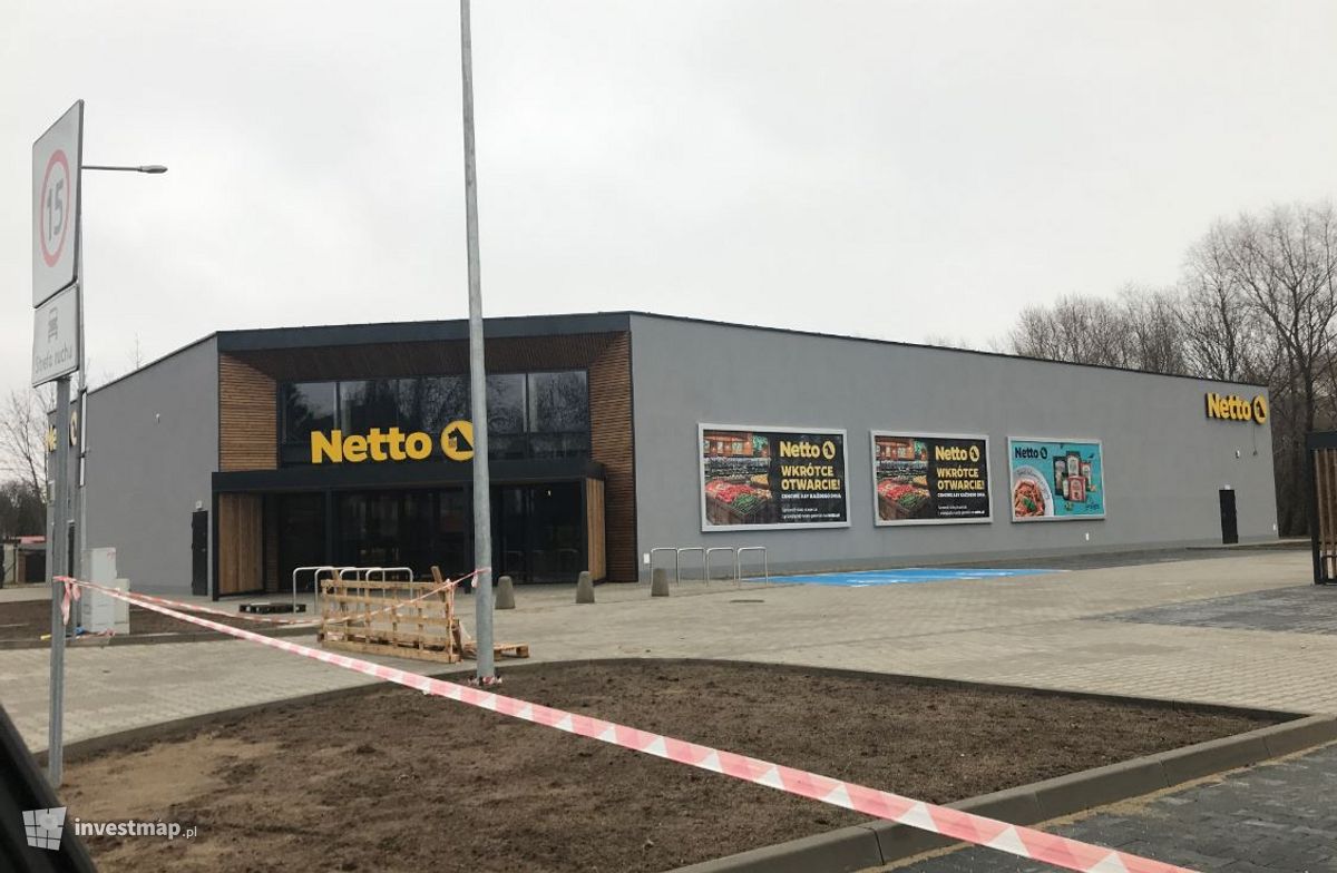 Zdjęcie Sklep NETTO, ul. Żółta 1/5 fot. Orzech 