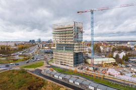 Nowa ikona Poznania? Powstaje biurowiec Industrial [FILM+ZDJĘCIA+WIZUALIZACJE]