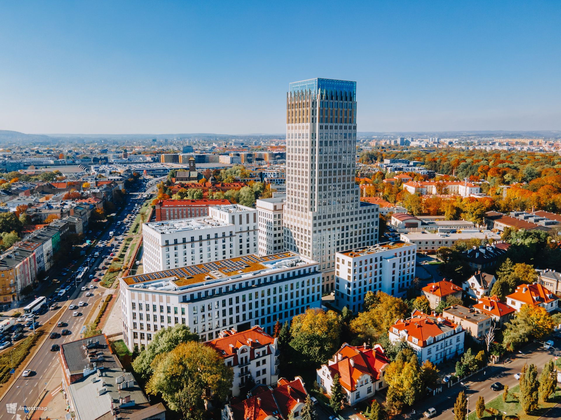 Na terenie kompleksu Unity Centre w Krakowie powstaje hotel Radisson Red i apartamentowiec 