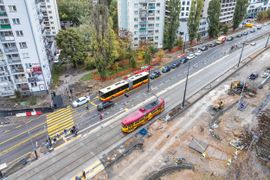 Pierwszy tramwaj dojechał do Miasteczka Wilanów [FILM+ZDJĘCIA]