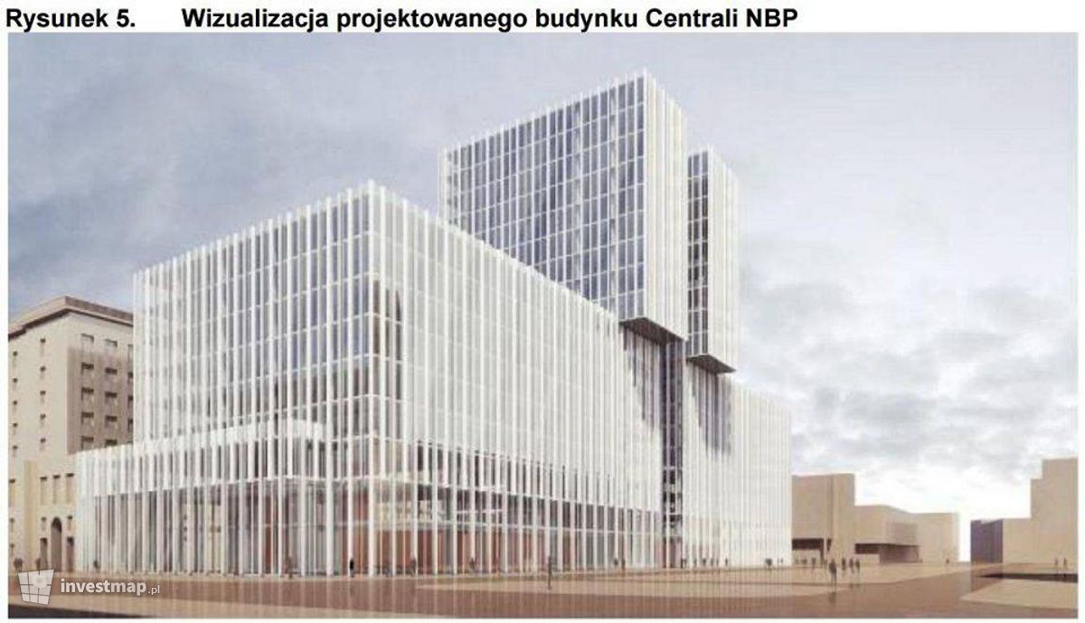 Wizualizacja [Warszawa] Narodowy Bank Polski (nowa siedziba) dodał Jan Hawełko 