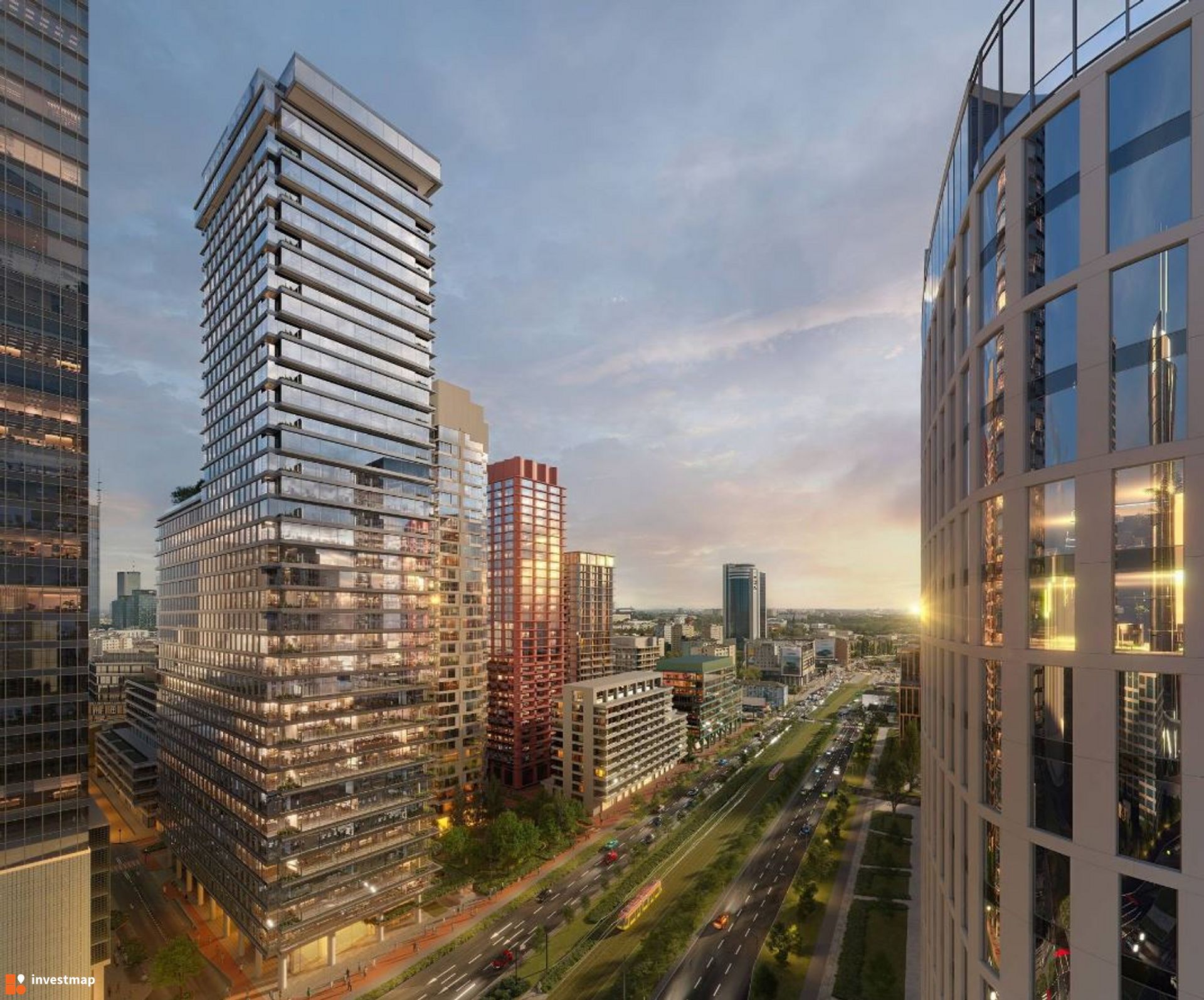 W centrum Warszawy powstanie nowy, 150-metrowy wieżowiec AFI Tower 