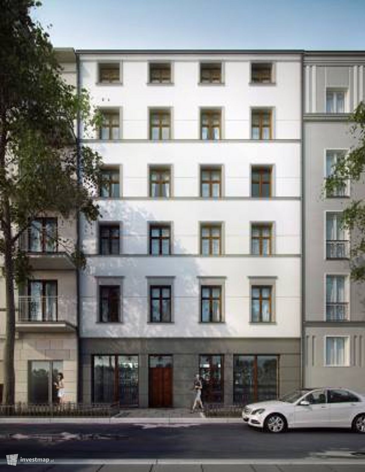 Wizualizacja [Kraków] Budynek Mieszkalno - Usługowy, ul. Krowoderska 62 dodał Damian Daraż 