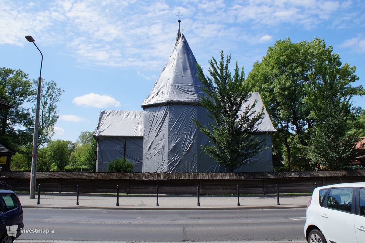 Zdjęcie [Kraków] Remont Kościoła, ul. Klasztorna 4 fot. Damian Daraż 