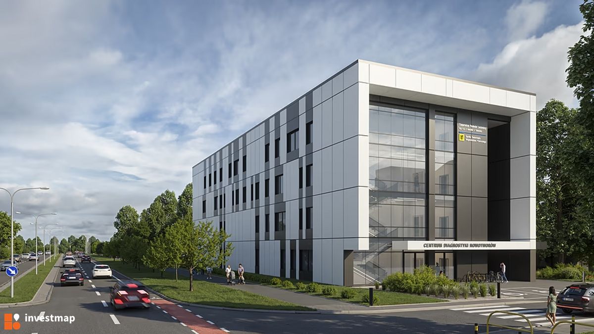 Wizualizacja Centrum Zaawansowanej Diagnostyki Nowotworów dodał Wojciech Jenda